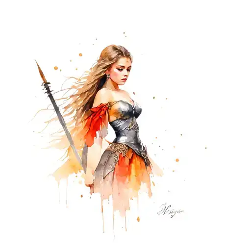 Ukrainian Warrior Sexy Woman