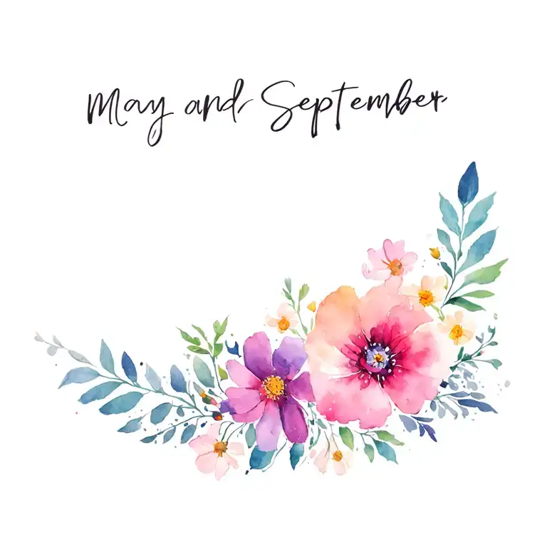 May And September Birth Month Flowers