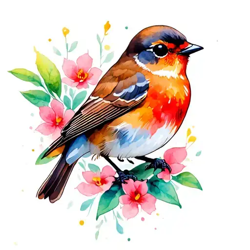 Robin Bird And A Slot Machine