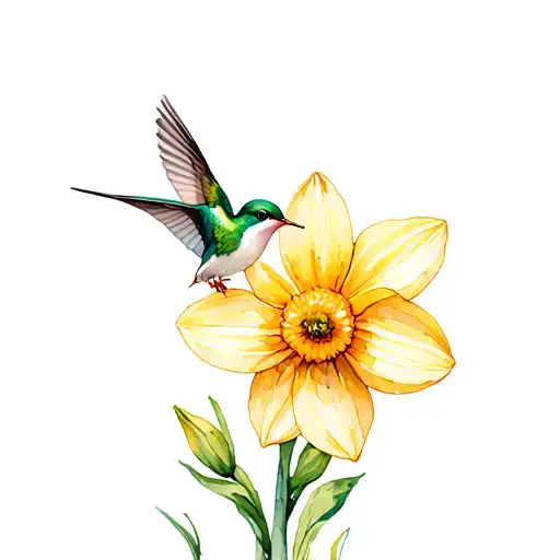 Daisy Hummingbird Daffodil