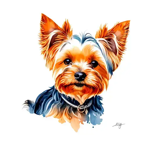 Yorkie Dog