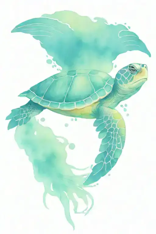 Sea Turtle Angel