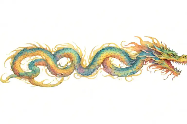 Long Serpentine Dragon