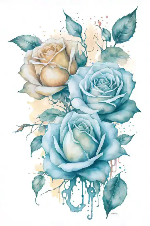 2 Wrenches 1 Cloves 1 Rose Surrounded