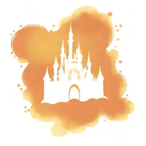 Disney Castle Silhouette