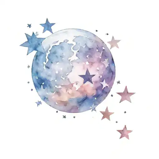 Moon And Stars