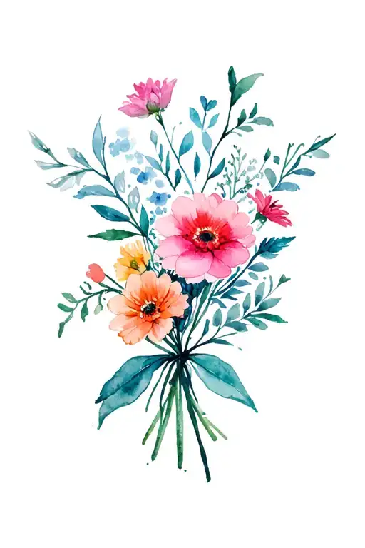 Birth Month Flower Bouquet