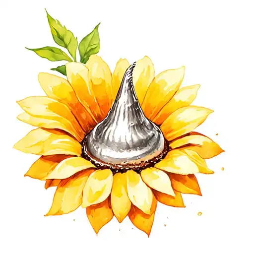 Hershey Kiss Coffee Sunflower