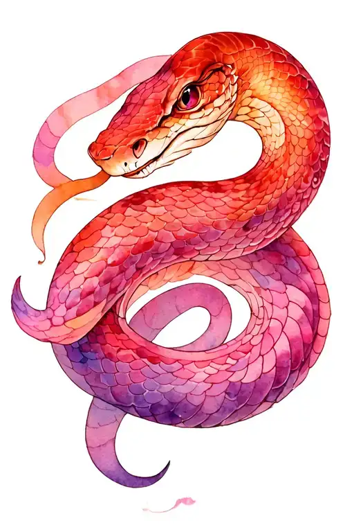 Snake Tatoo Japan Style