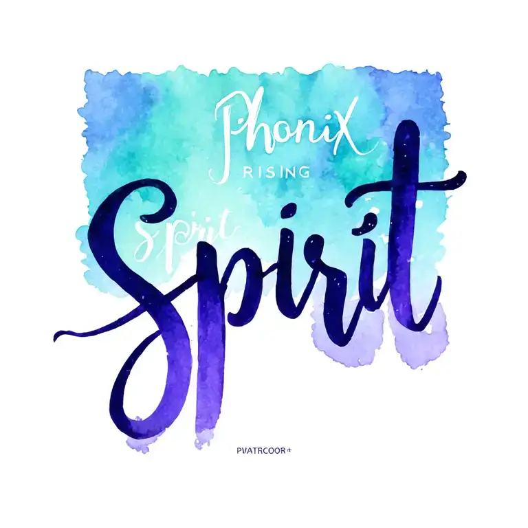 Free Spirt Words With Phonix Rising