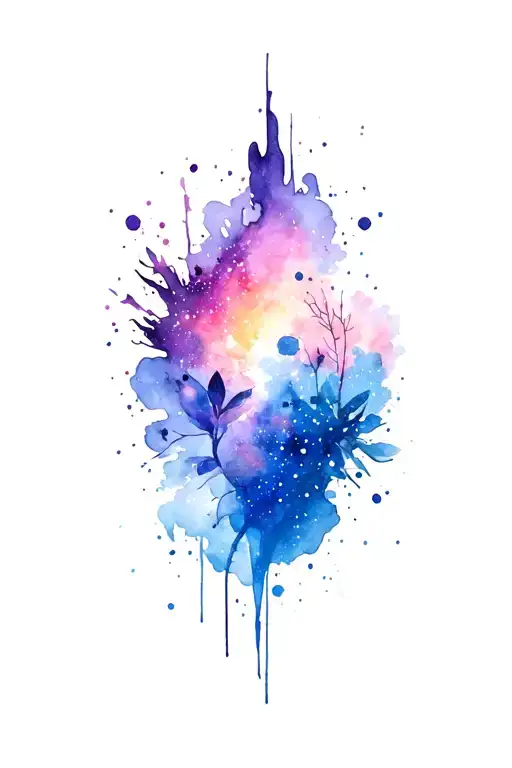 Galaxy Withe Elements