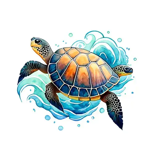 Waves Turtle