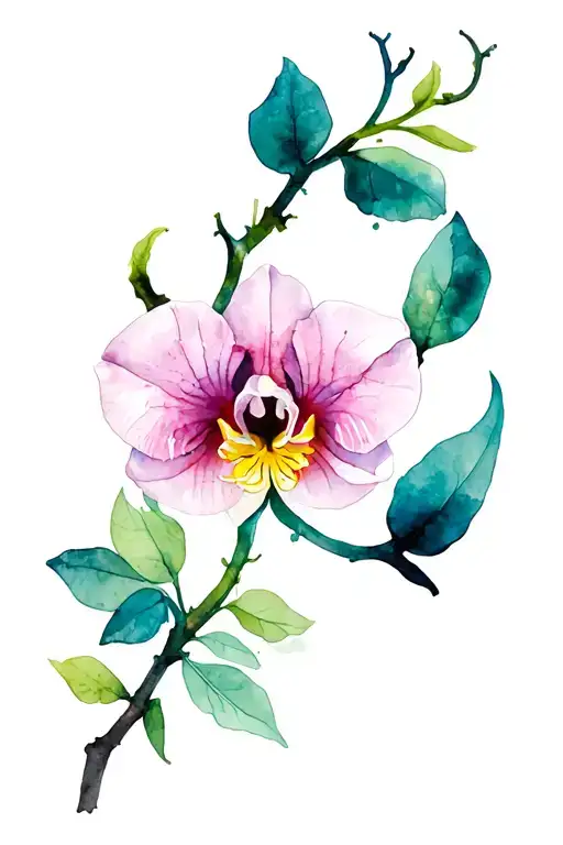 Blood Orchid Vine Thin Long