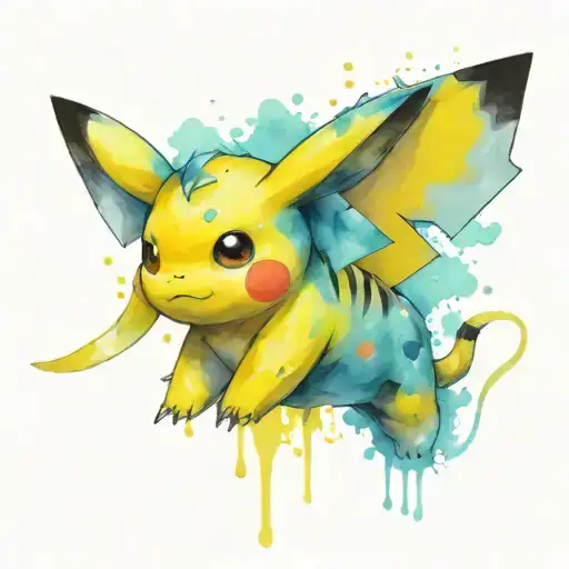 Pikachu And Elephant