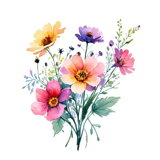 Chronic Pain Inspired Wildflowers