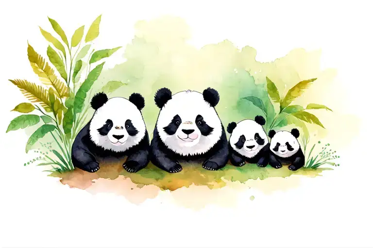 Panda Family