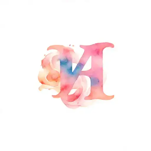 Capital B Letter In Really Pink Color