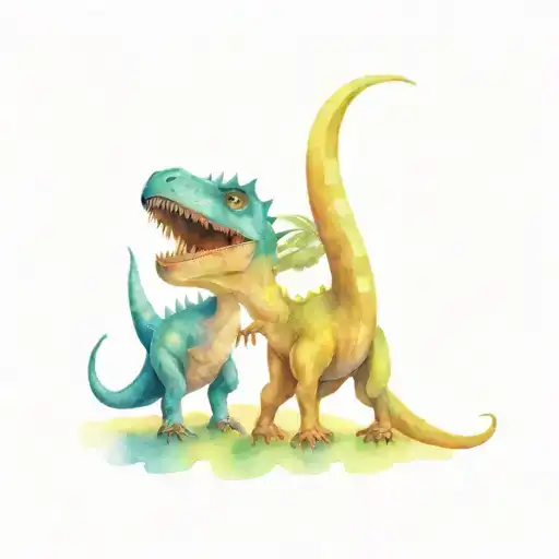 Dinosaur Duo