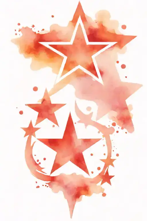 Star Panama Flag Style