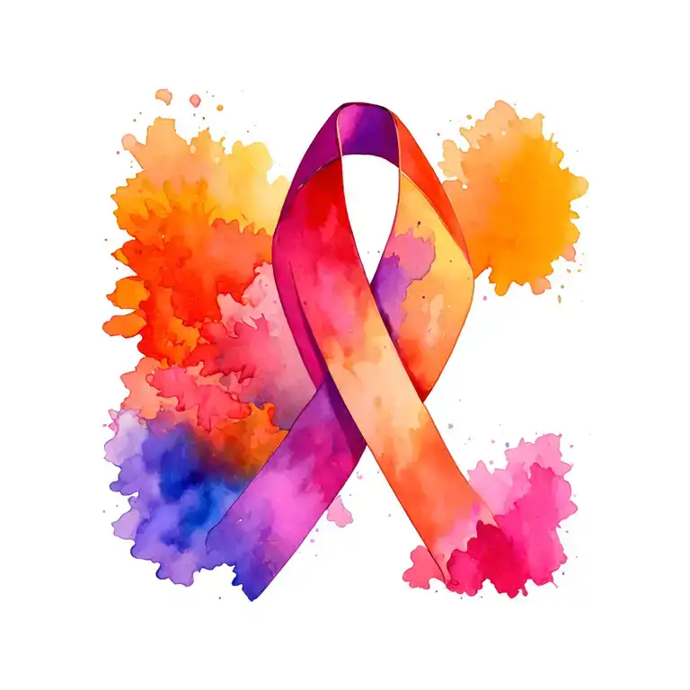 Multiple Sclerosis Awareness Ribbons