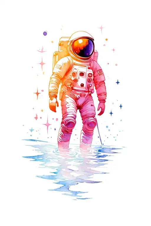 Astronaut In The Ocean