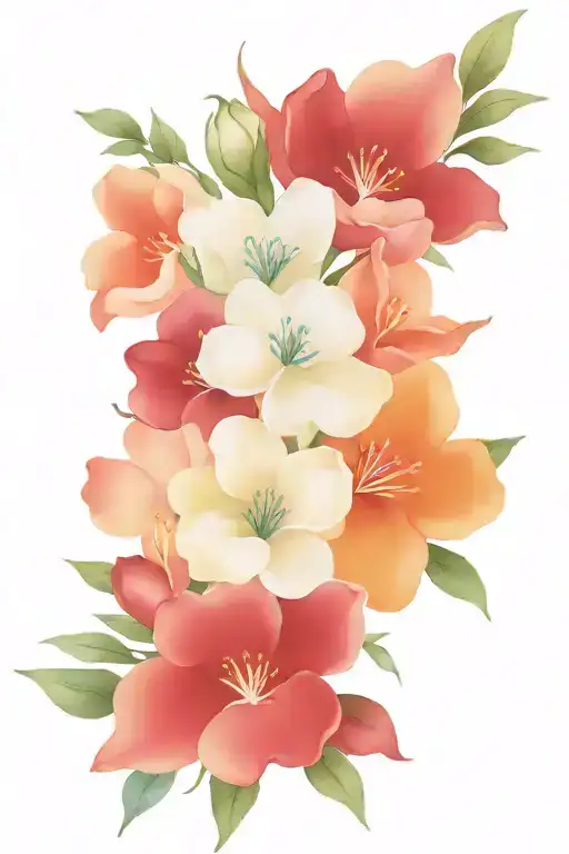 Birth Flower Bouquet