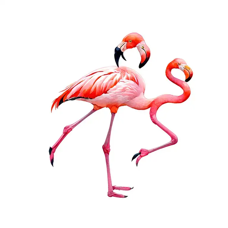 Flamingo Standing