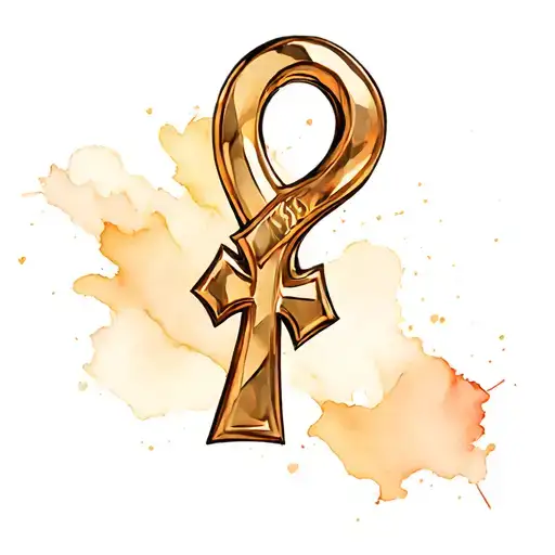 Triple Cross Ankh Almost Like Chrome Hearts But Smokey