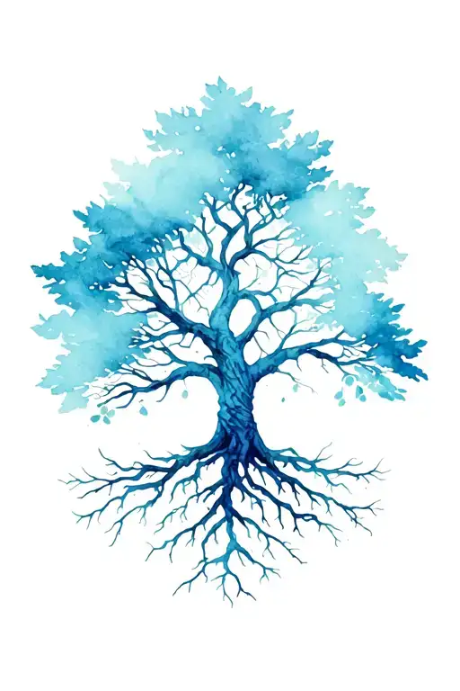 Tree Of Life With Roots