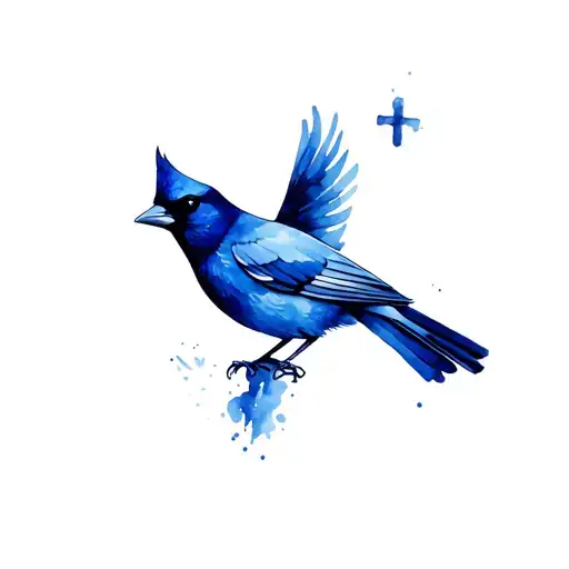 Cardinal And Crosses