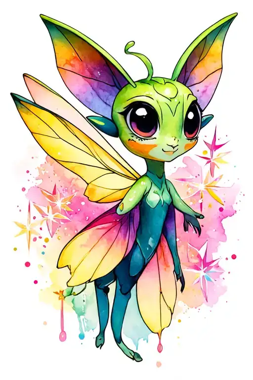 Celebi With Sparkles