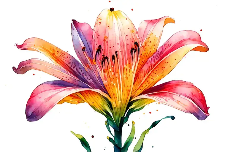 Geshia And Spider Lily