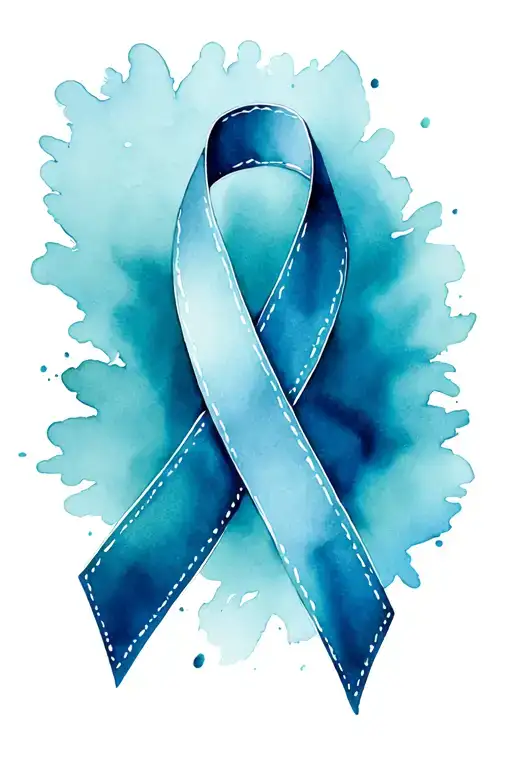 Breast Cancer Survivor Ribbon Intertwined