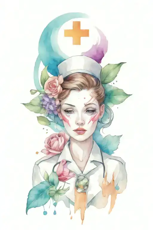 Nurse Symbolizing Healing