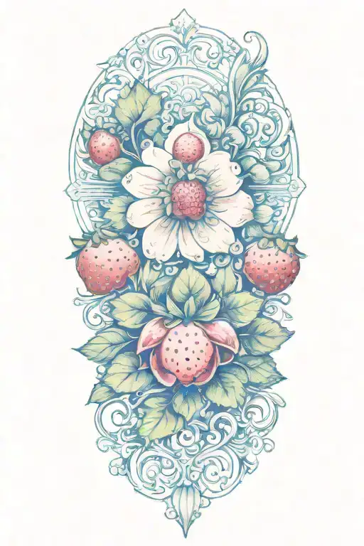 1983 Strawberry Shortcake And Custard