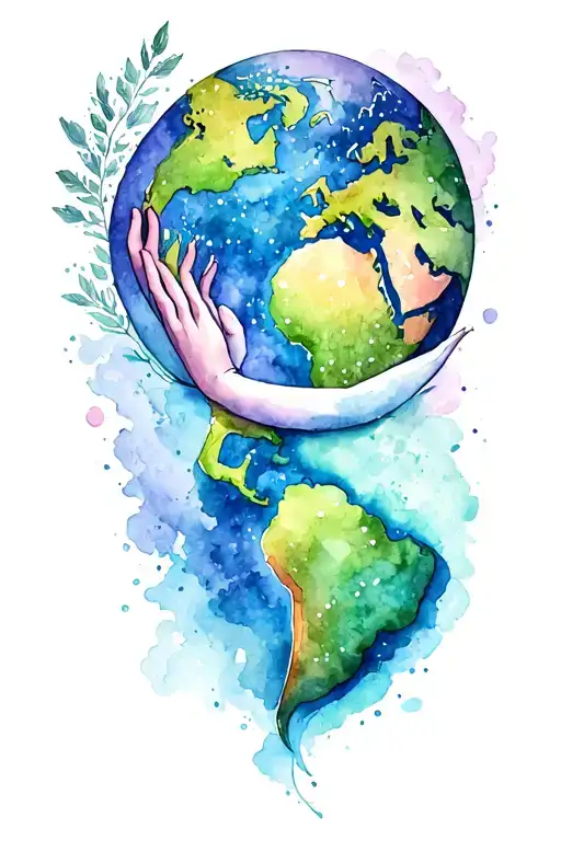 Mother Nature Is Hugging The Earth