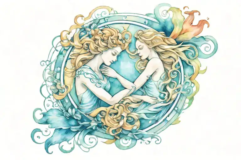 Virgo And Aquarius Astrology Sign Entangled