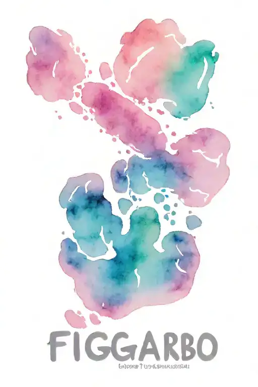 Cat Footprint With The Name Figaro Mayimbu