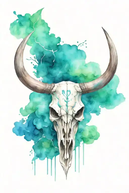 Longhorn Skull