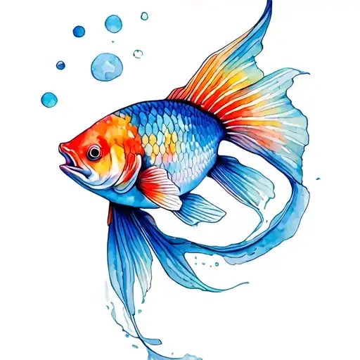 Pisces Fish Swimming