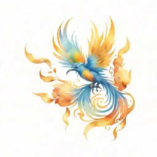 Phoenix And Wind Rose