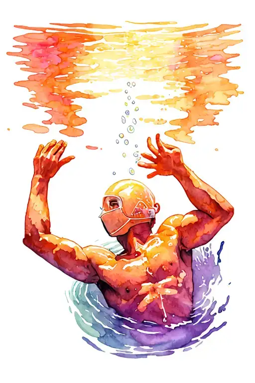 Diver Tries To Save Drowning Person