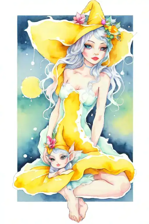 Fariy And Gnome Woman