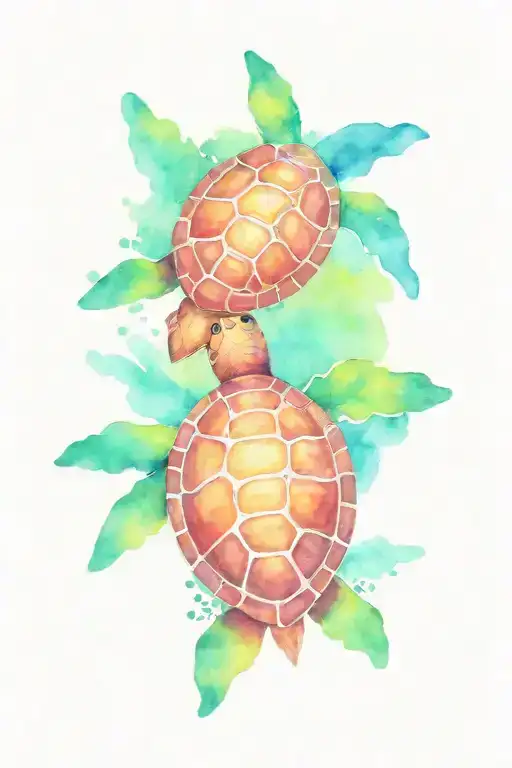 Turtle Swimming