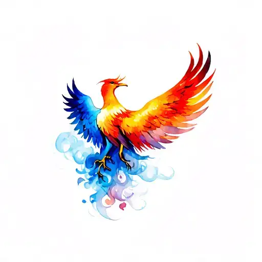 Pheonix Smoke Rising