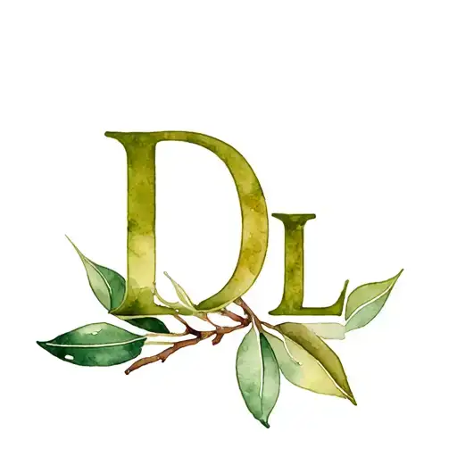 Olive With Initials D D L