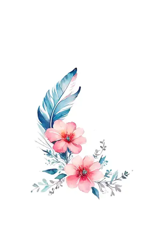 Flowers And Feathers