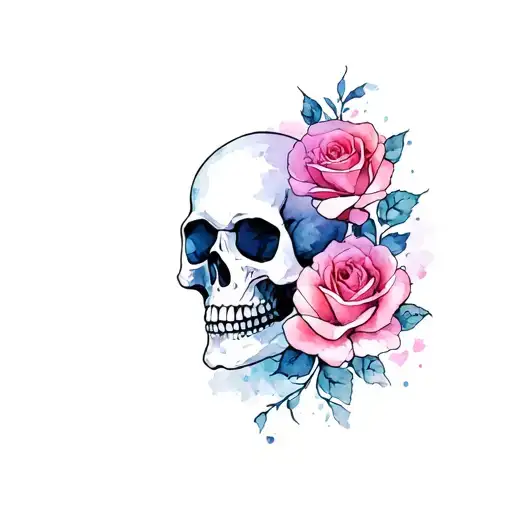 Skull And Roses