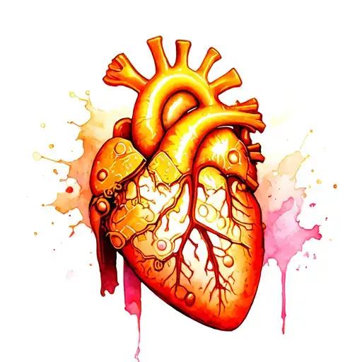 Bio Mechanical Heart With Gears