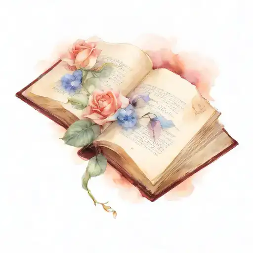 Open Book Open In Front